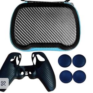 کیف حمل دسته بازی پلی استیشن 5 مدل PGTECH GP-506 به همراه روکش دسته و روکش آنالوگ