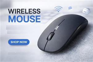 ماوس بی‌سیم گیمینگ و اداری شارژی | اتصال دوگانه (بلوتوث و دانگل 2.4GHz) با نورپردازی RGB