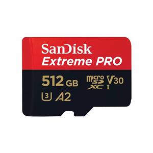 کارت حافظه microSDXC سن دیسک مدل Extreme PRO کلاس A2 استاندارد UHS-I U3 سرعت 170MBs ظرفیت 512 گیگابایت