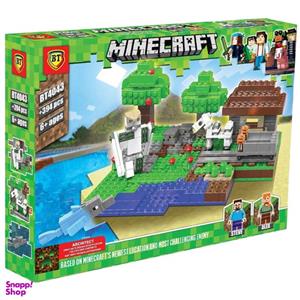 لگو 394 قطعه بی تی مدل ماینکرفت کد BT4043 همراه با فیگور