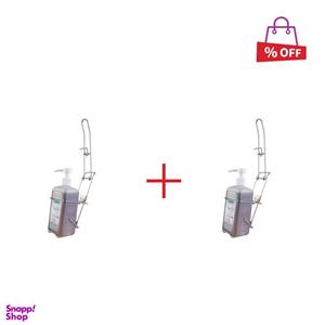 ژل ضدعفونی کننده دست نانو پایه دار بی کی (Bk) حجم 500 میلی‌لیتر مجموعه 2 عددی
