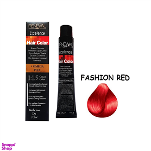 رنگ مو رنوال (Renewal) رنگ قرمز فانتزی حجم 150 میلی لیتر