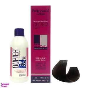 کیت رنگ مو دوپیر (Dupier) شماره 8.1.C7 رنگ بلوند دودی حجم 100 میلی‌لیتر