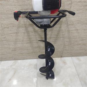 چاله کن یکنفره مته 20 با موتور 52cc برند اگرو(پسکرایه)
