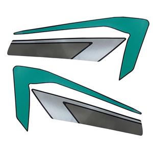 برچسب (مارک) باک موتورسیکلت 74 سبز 