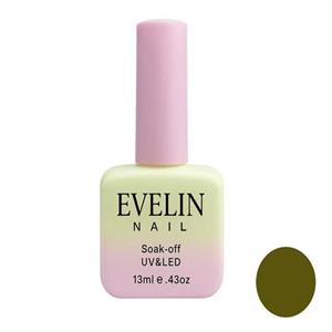 لاک ژل براق ناخن اولاین مدل 13M شماره 56 رنگ آبی بنفش