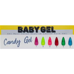 لاک ژل آبنباتی (کندی ژل) بیبی ژل | Candy Gel BABY GEL | حجم 14 میل