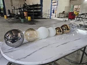 لوستر مدرن فلزی حبابی مولکولی A230