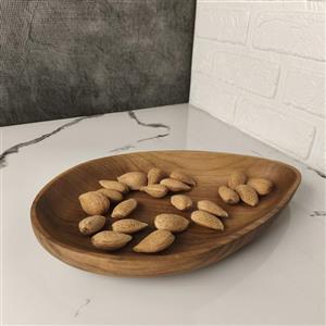 ظرف چوبی پذیرایی دستساز گردو کد 276