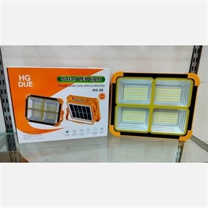 پروژکتور شارژی خورشیدی ۳۰۰ وات hg-66