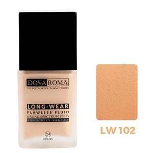 کرم پودر پمپی دوناروما Long Wear شماره 102