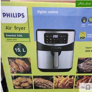 سرخ کن فیلیپس مدل 9680سرخکن 15لیتری بدون روغن رژیمی philips داخل استیل سبد جدا ارسال رایگان 