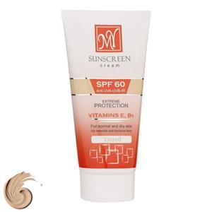 کرم ضدآفتاب رنگی مای مدل Extreme Protection، مناسب پوستهای نرمال و خشک، حجم 50 میلی لیتر