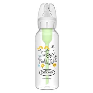 شیشه شیر طلقی 250 میل باریک طرح بز دکتر براون Dr Brown’s