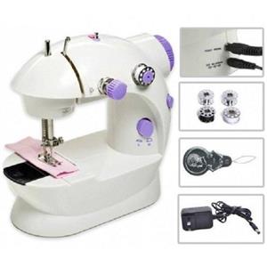 چرخ خیاطی مینی SM202A اورجینال | قابل حمل، برقی و باتری‌خور