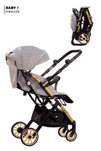سرویس کالسکه بیبی استار مدل دسته دو طرفه BABY PRO 7