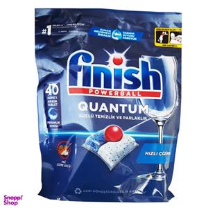 قرص ماشین ظرفشویی فینیش مدل Quantum Powerball بسته 40 عددی
