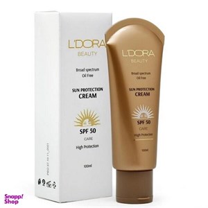 کرم ضد آفتاب لدورا مدل SPF50 حجم 100 میلی لیتر