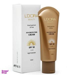 کرم ضد آفتاب لدورا مدل SPF50 حجم 100 میلی لیتر