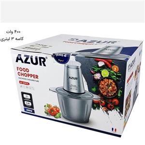 خردکن کاسه استیل آزور مدل AZ-233 با ضمانت 24 ماهه ارسال رایگان
