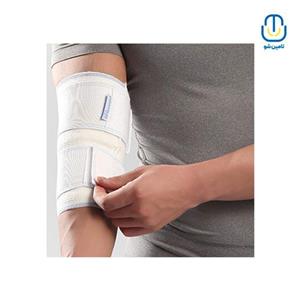 آرنج بند طبی (با قابلیت تنظیم فشار) سفید L-221303047 پاک سمن
