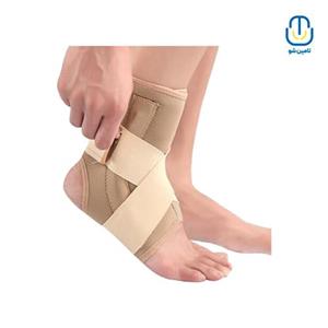 قوزک بند طبی نئوپرنی آتل دار کرم ۲ ایکس لارج 222508088 پاک سمن