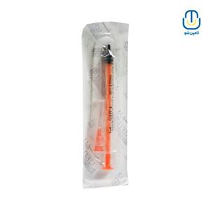 سرنگ انسولین وی‌ مد تکی با سرسوزن جدا گیج ۲۹- نوع فروش بسته ۵۰ عددی - هر عدد 7000 تومان