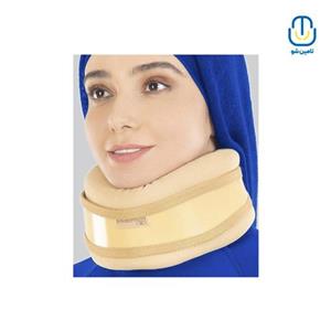 گردن‌بند طبی نیمه‌سخت پاک سمن کرم سایز S – کد 222101165