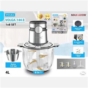 خردکن دو کاسه 4 لیتر ولگا مدل VOLGA-144-E
