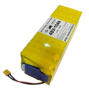 باتری لیتیومی 48 ولت 10Ah مدل 13S5P | باتری موتور و دوچرخه برقی الکترا پاور