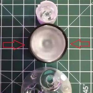 لنز ال ای دی 1 وات 45درجه led بزرگ