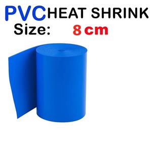 شیرینگ حرارتی باتری PVC نازک عرض 8 سانت یک متر