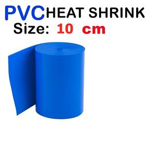 شیرینگ حرارتی باتری PVC نازک عرض 10 سانت یک متر