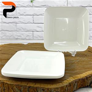 پیش دستی یکبار مصرف 6 عددی سفید