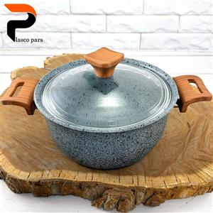 قابلمه 20 ونیز دسته چوبی درب پیرکس طوسی هاناتک