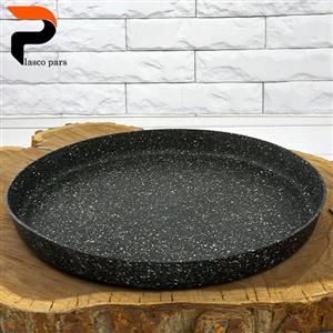 تابه پیتزا 33.5 گرانیتی مشکی هاناتک