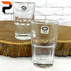لیوان شیشه ای 290 سی سی لیمون 