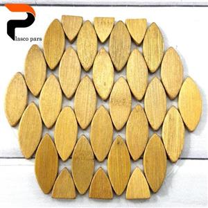 زیر دیگی چوبی مهره ای 6 ضلعی