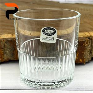 لیوان شیشه ای 315 میل لیمون