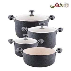 سرویس 7 پارچه قابلمه و تابه بنیتا