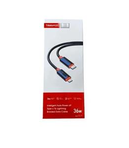 کابل ترانیو تایپ سی لاتنینگ 36 وات Cable Tranyoo 36W CL-5