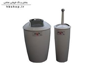 ست سطل زباله و برس ایت