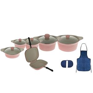 سرویس قابلمه 15 پارچه یونیک مدل UN-8841