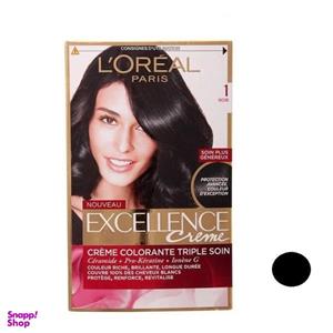 کیت رنگ موی لورال پاریس مدل Excellence شماره 01 بلوند خیلی روشن