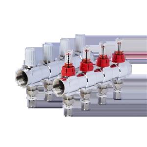 کلکتور ترموستاتیک رفت و برگشت فلومتر دار پرسی ( 1\