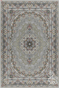 فرش قیطران 1500 شانه کلکسیون سوفیا طرح کایرا زمینه کرم (برجسته)