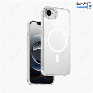 قاب گوشی آیفون 16e (کاور مگ سیف شفاف مدل Clear Case Magnetic)