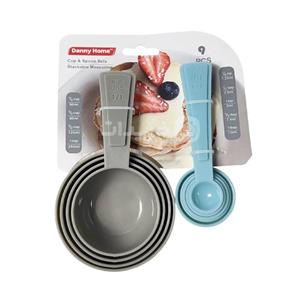 ست پیمانه و قاشق اندازه گیری 9 عددی دنی هوم کد DH3156