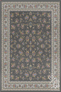 فرش قیطران 1500 شانه کلکسیون سوفیا طرح شهناز زمینه طوسی (برجسته)