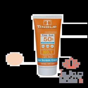 کرم ضدآفتاب تینولا SPF50 مناسب پوست خشک و حساس 40ml